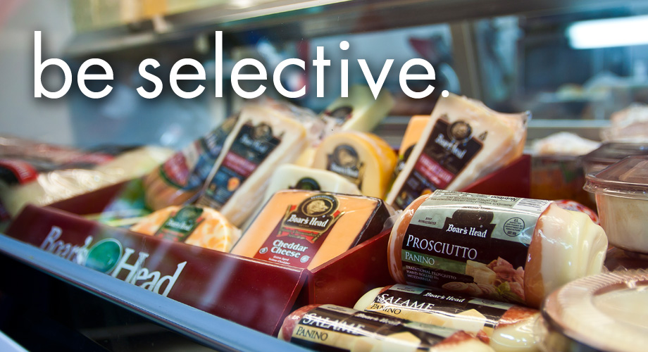 Choose from our selection of premium deli products.
